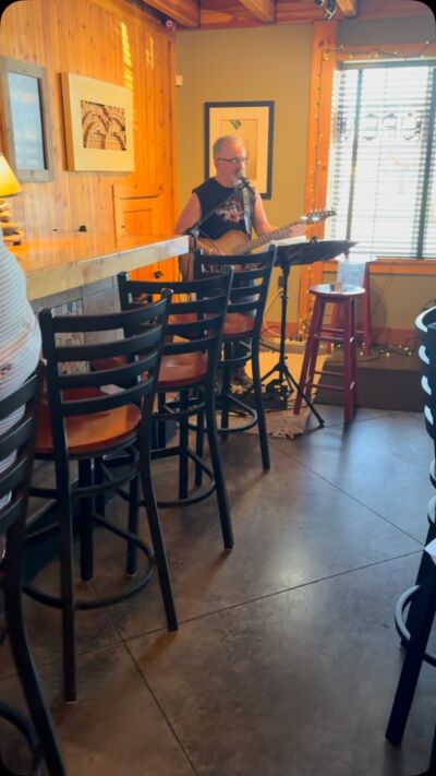 Chris Canode Live tonight from 6pm to 9pm at the canoe club wine bar!
