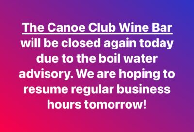 Instagram post from @canoeclubwinebar21